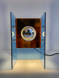 Myra Acrylic Blue orange glass