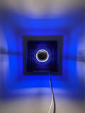 Maya - Acrylic Blue - mirrored back