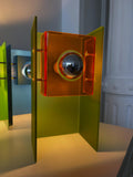 Myra - Acrylic green - orange